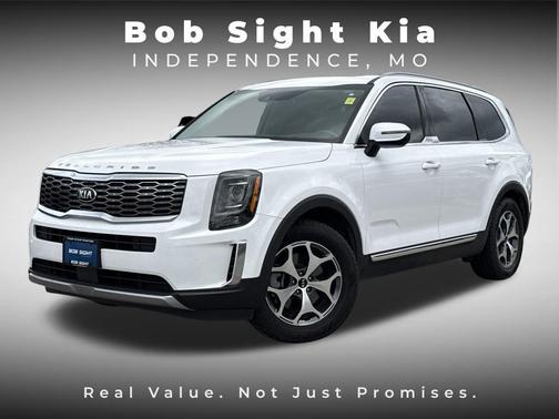 Glacial White Pearl 2021 Kia Telluride EX