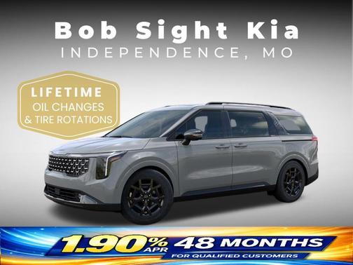 Ceramic Silver 2026 Kia Carnival Hybrid SX