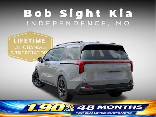 Ceramic Silver 2026 Kia Carnival Hybrid SX