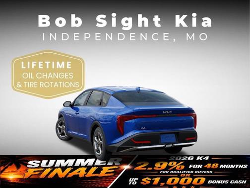 Deep Sea Blue 2026 Kia K4 LXS