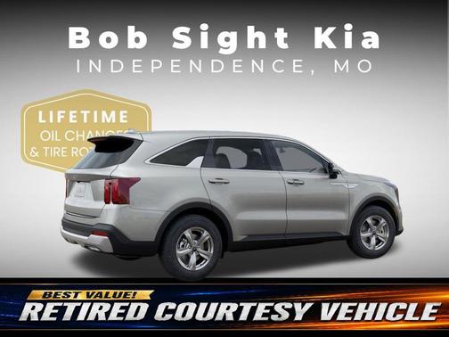 Ivory Silver 2026 Kia Sorento LX
