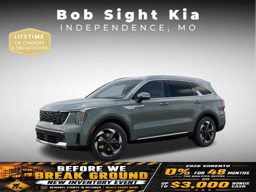 Cityscape Green 2026 Kia Sorento Hybrid EX