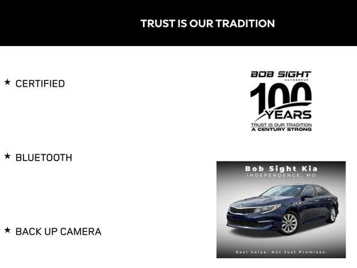 Horizon Blue 2018 Kia Optima LX