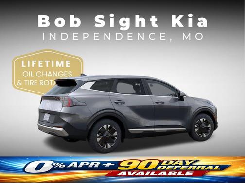 Steel Gray 2026 Kia Sportage Hybrid LX