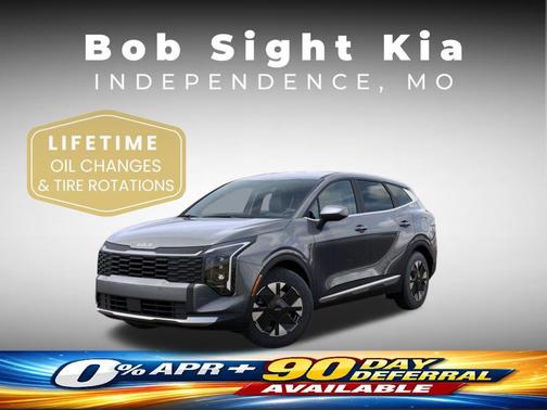 Steel Gray 2026 Kia Sportage Hybrid LX