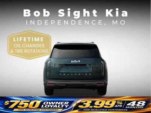 Black Jade Green 2027 Kia Telluride EX