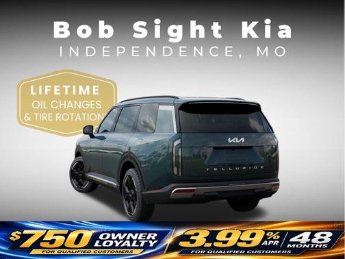 Black Jade Green 2027 Kia Telluride EX