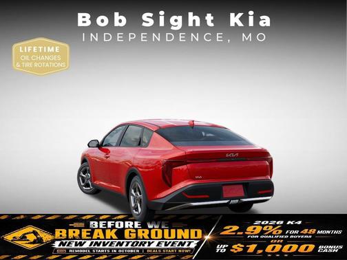 Currant Red 2027 Kia K4 LXS
