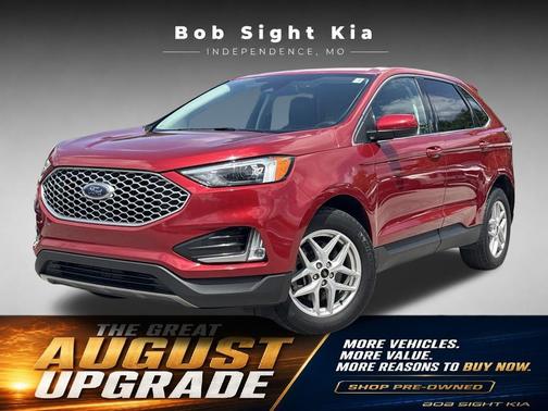 Rapid Red Metallic Tinted Clearcoat 2023 Ford Edge SEL