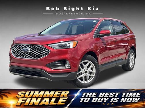 Rapid Red Metallic Tinted Clearcoat 2023 Ford Edge SEL