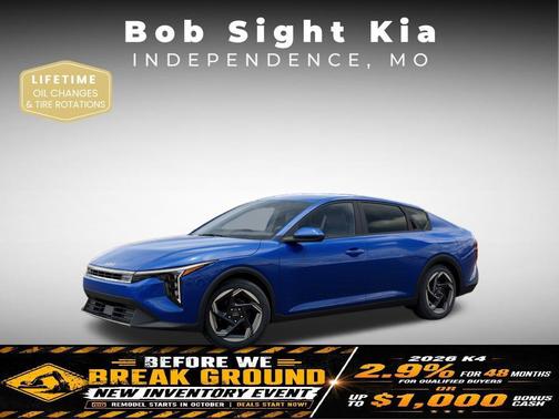 Deep Sea Blue 2027 Kia K4 EX
