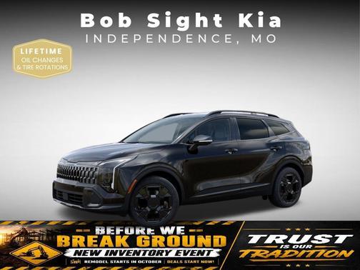 Ebony Black 2026 Kia Sportage X-Line