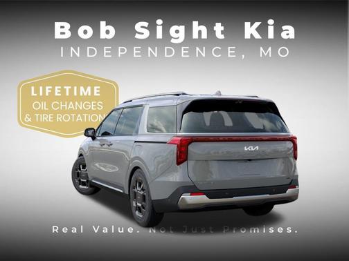 Ceramic Silver 2026 Kia Carnival Hybrid SX