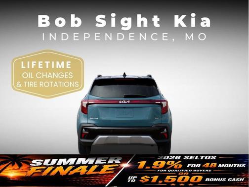 Pluton Blue/Black Roof 2026 Kia Seltos S