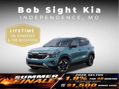 Pluton Blue/Black Roof 2026 Kia Seltos S