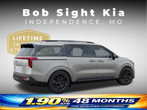 Ivory Silver 2026 Kia Carnival Hybrid SX Prestige