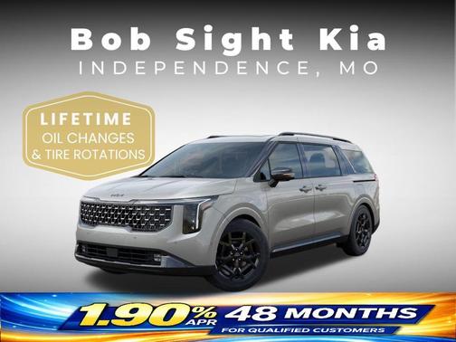 Ivory Silver 2026 Kia Carnival Hybrid SX Prestige