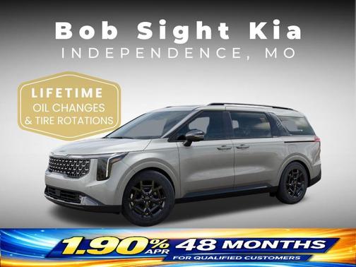 Ivory Silver 2026 Kia Carnival Hybrid SX Prestige