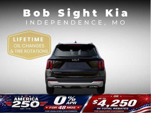 Ebony Black 2026 Kia Sorento S