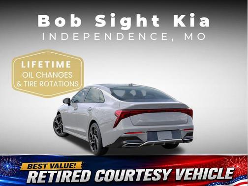 Wolf Gray 2025 Kia K5 GT-Line