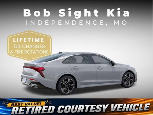 Wolf Gray 2025 Kia K5 GT-Line