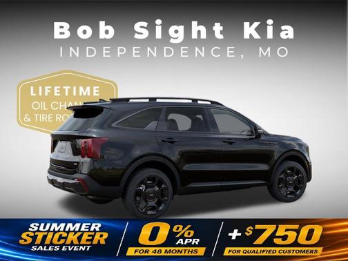 Aurora Black Pearl 2026 Kia Sorento Hybrid SX Prestige