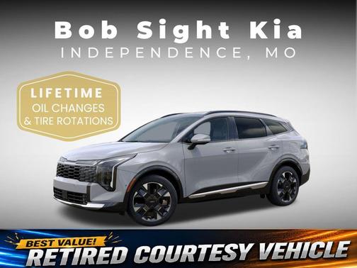 Wolf Gray 2026 Kia Sportage Hybrid SX-Prestige