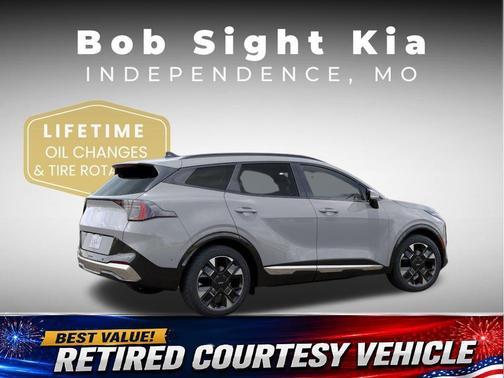 Wolf Gray 2026 Kia Sportage Hybrid SX-Prestige