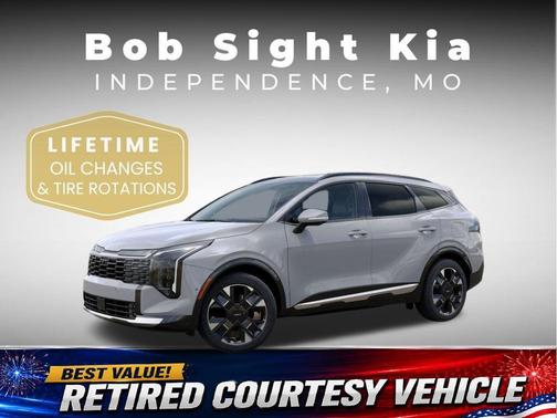 Wolf Gray 2026 Kia Sportage Hybrid SX-Prestige