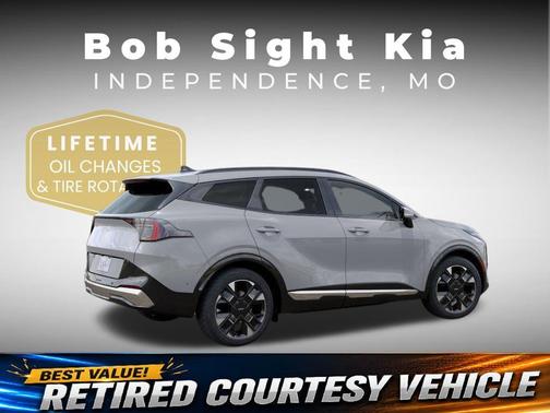Wolf Gray 2026 Kia Sportage Hybrid SX-Prestige