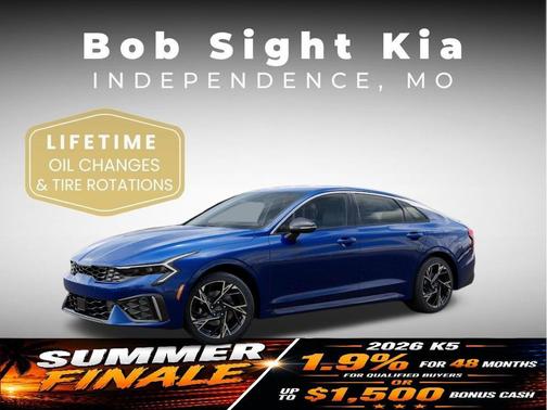 Yacht Blue 2026 Kia K5 GT-Line AWD
