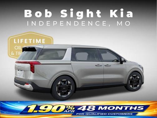 Ivory Silver 2026 Kia Carnival EX