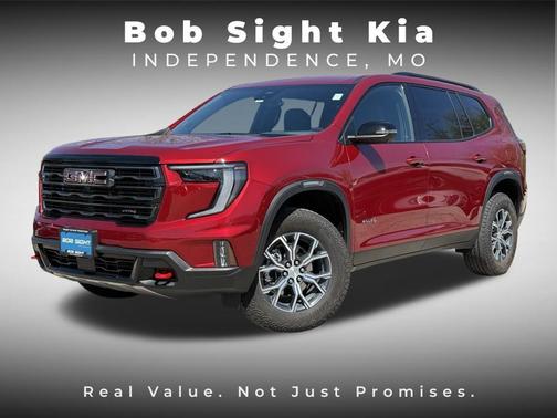 Volcanic Red Tintcoat 2024 GMC Acadia AWD AT4