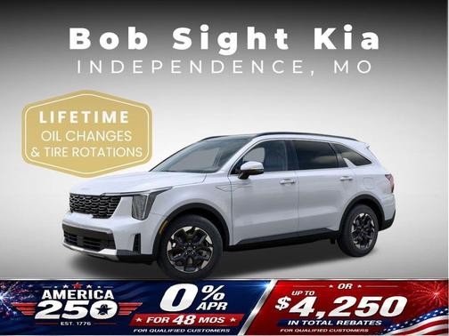 Glacial White Pearl 2026 Kia Sorento S