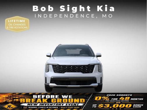 Glacial White Pearl 2026 Kia Sorento S