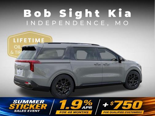 Ceramic Silver 2026 Kia Carnival SX Prestige