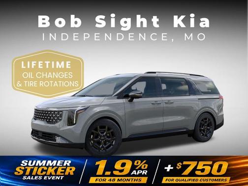 Ceramic Silver 2026 Kia Carnival SX Prestige