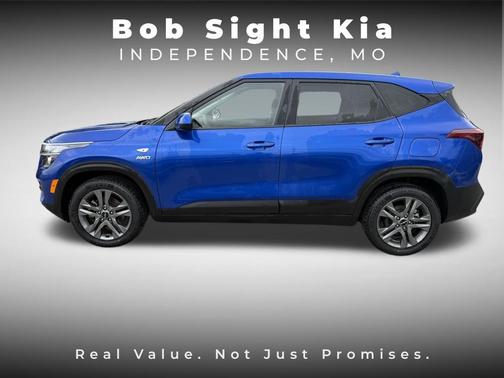 Neptune Blue 2022 Kia Seltos LX