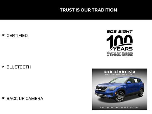 Neptune Blue 2022 Kia Seltos LX