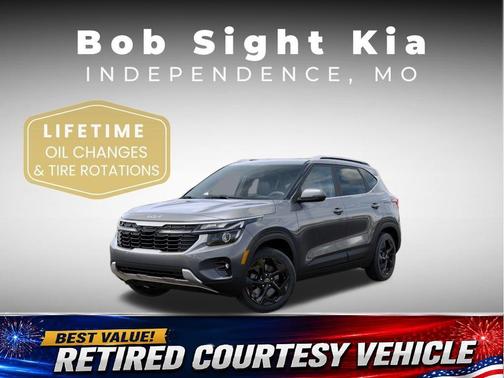 Steel Gray 2026 Kia Seltos EX