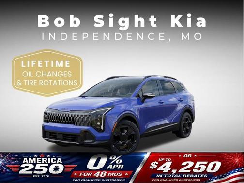 Nebular Blue 2026 Kia Sportage X-Line