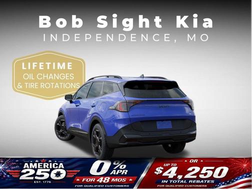 Nebular Blue 2026 Kia Sportage X-Line