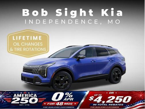 Nebular Blue 2026 Kia Sportage X-Line