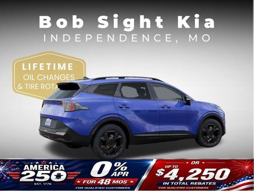 Nebular Blue 2026 Kia Sportage X-Line
