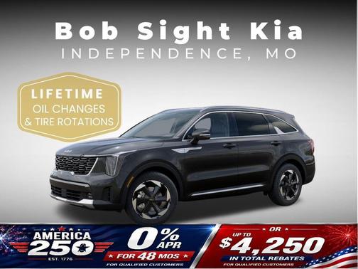 Interstellar Gray 2026 Kia Sorento Hybrid EX