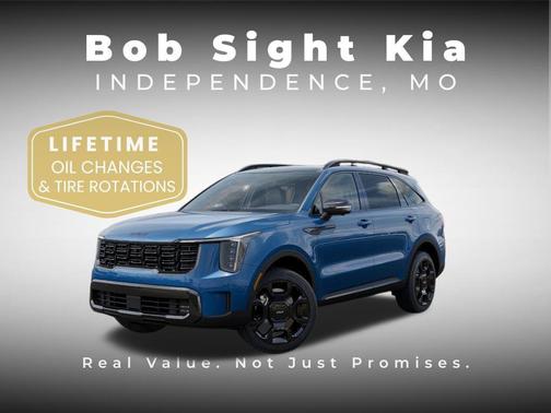 Mineral Blue 2026 Kia Sorento Hybrid SX Prestige