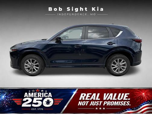 Deep Crystal Blue Mica 2025 Mazda CX-5 2.5 S Select Package