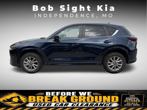 Deep Crystal Blue Mica 2025 Mazda CX-5 2.5 S Select Package