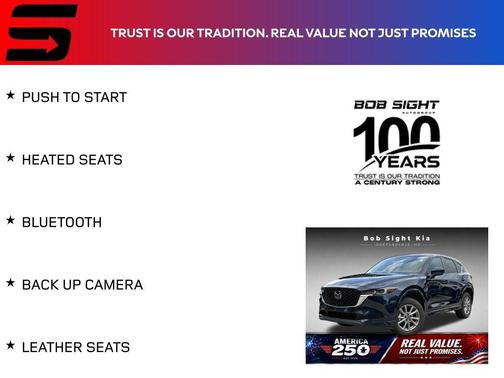 Deep Crystal Blue Mica 2025 Mazda CX-5 2.5 S Select Package