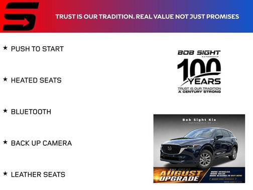 Deep Crystal Blue Mica 2025 Mazda CX-5 2.5 S Select Package